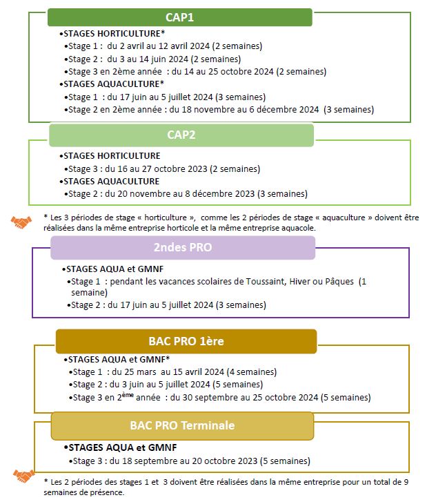 STAGES LYCEE 23 22
