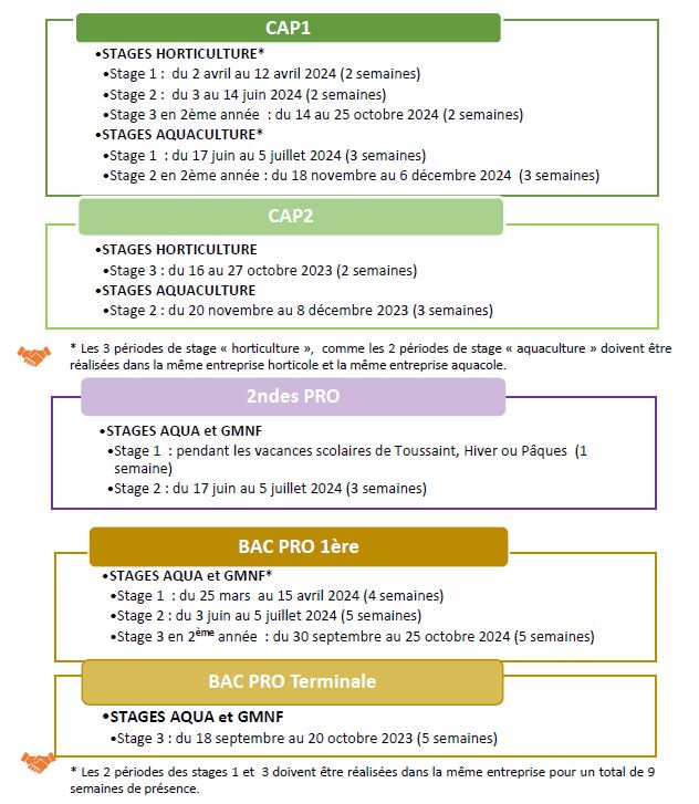 STAGES LYCEE 23 22